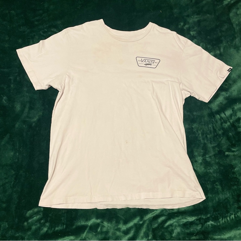 LARGE - Vans pink slim fit T SHIRT